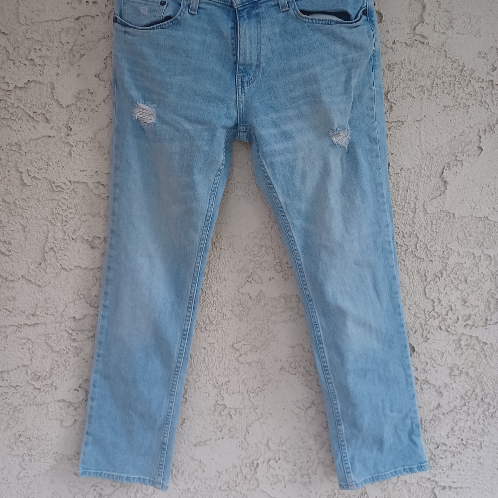 Hollister Men's Blue Jeans Size 31x30